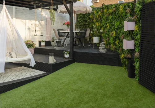 Artificial grass for Dubai villas
