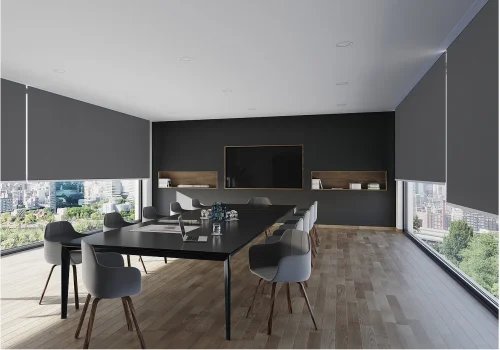 Modern blinds for Dubai villas