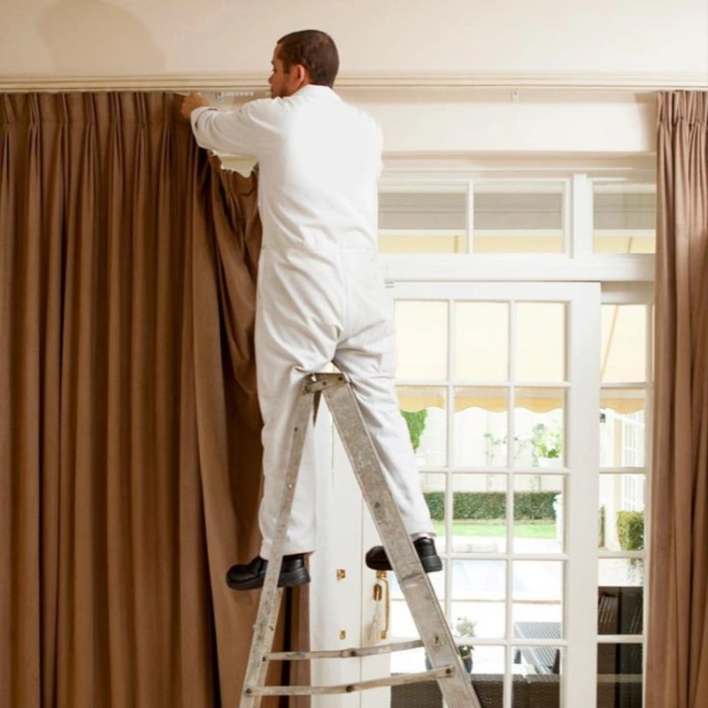 Professional curtain fixing services