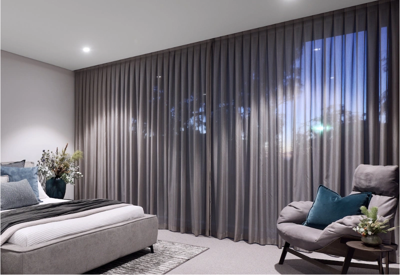 Luxury sheer curtain styling for Dubai interiors