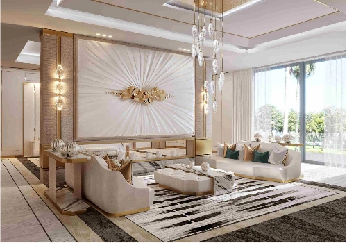 Functional villa interior design Dubai