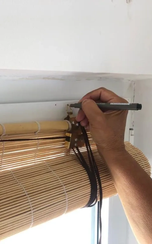 Affordable bamboo blinds installation