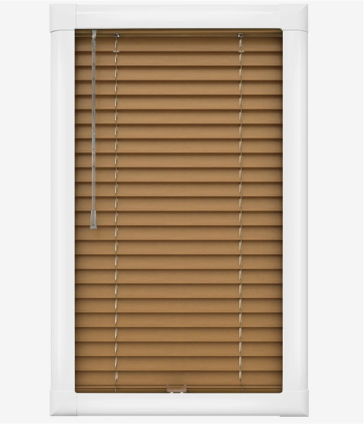 Elegant budget wood blinds