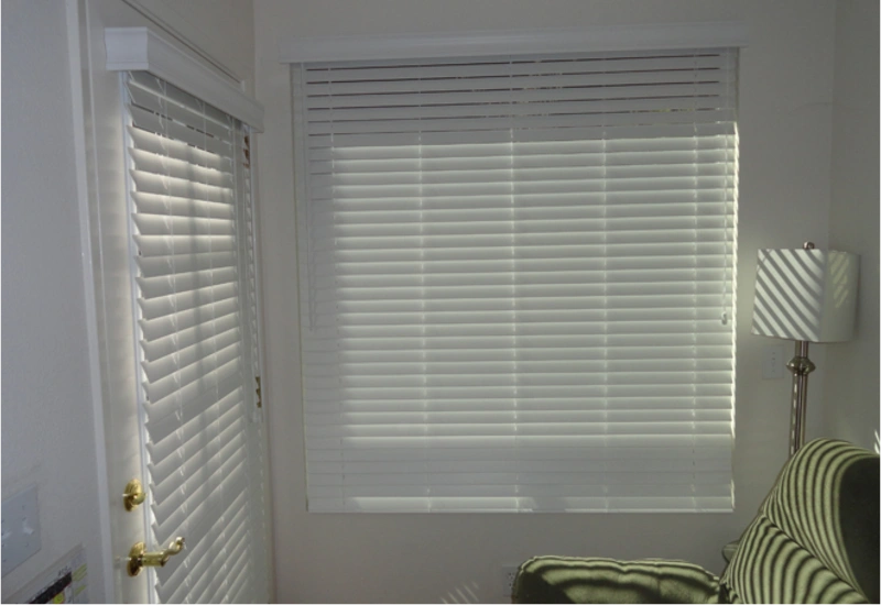 Finished aluminum blinds fitting Dubai