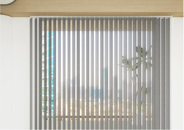 Aluminum Vertical Blinds Look