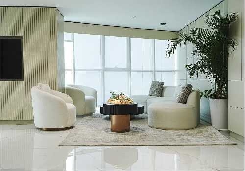 Custom apartment furniture design Dubai