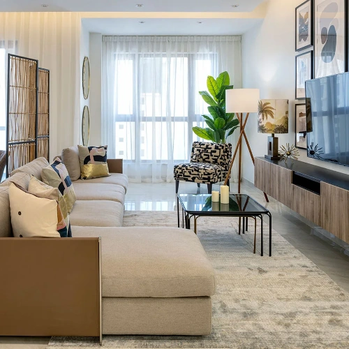 Interior decor elements for apartments