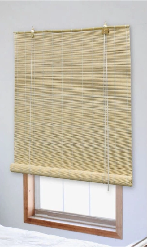 Eco-friendly bamboo window shades