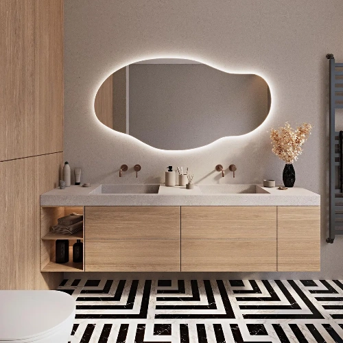 LED bathroom mirror Dubai
