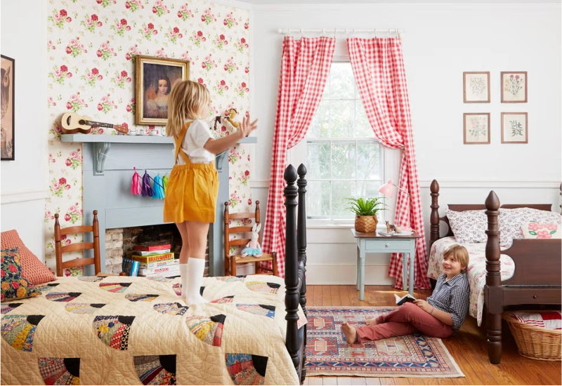 Kids Bedroom Curtain Project