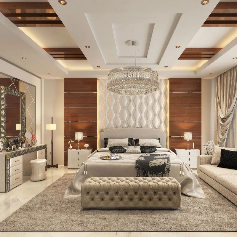 Bedroom renovation project with modern design