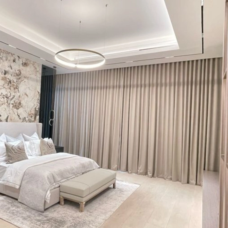 Stylish Bedroom Wave Curtains