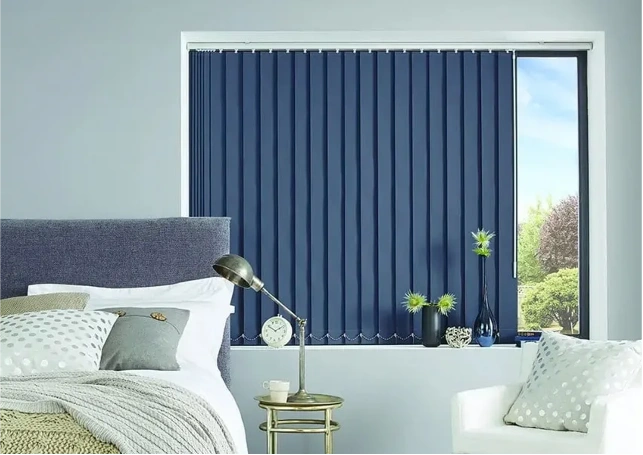 Blackout vertical blinds