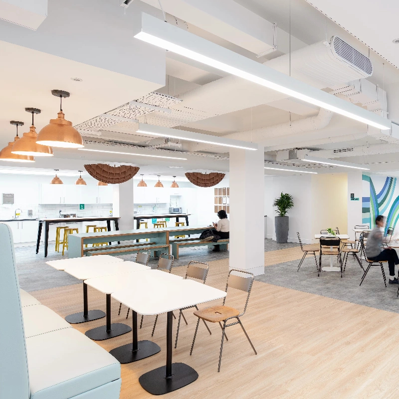 Office breakout space design