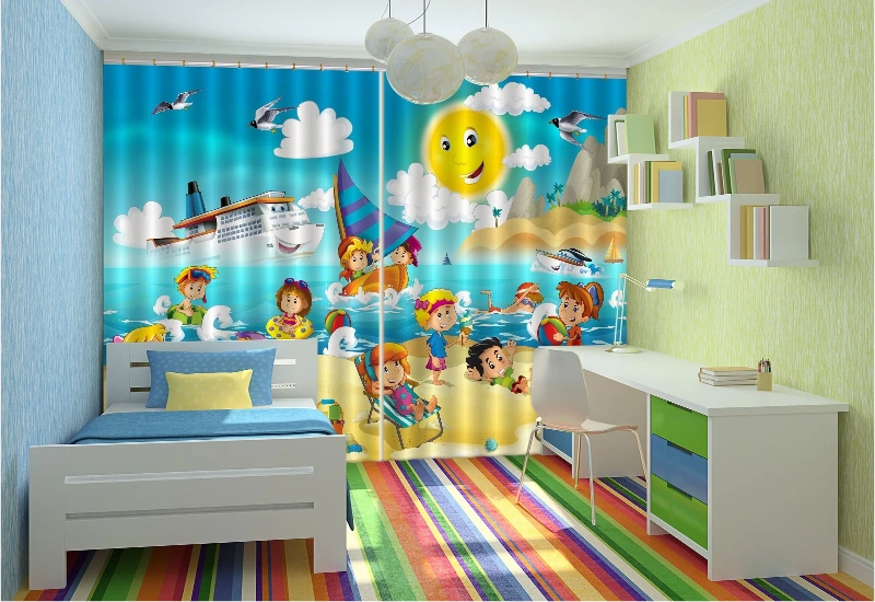 Bright and Cheerful Kids Curtain