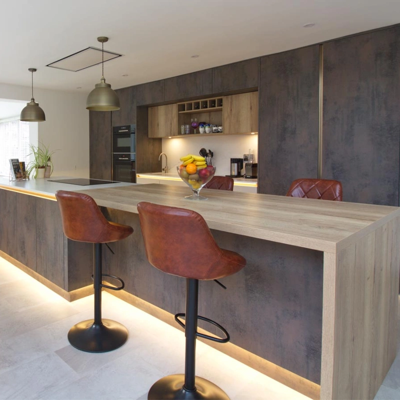 Full kitchen renovation completed view