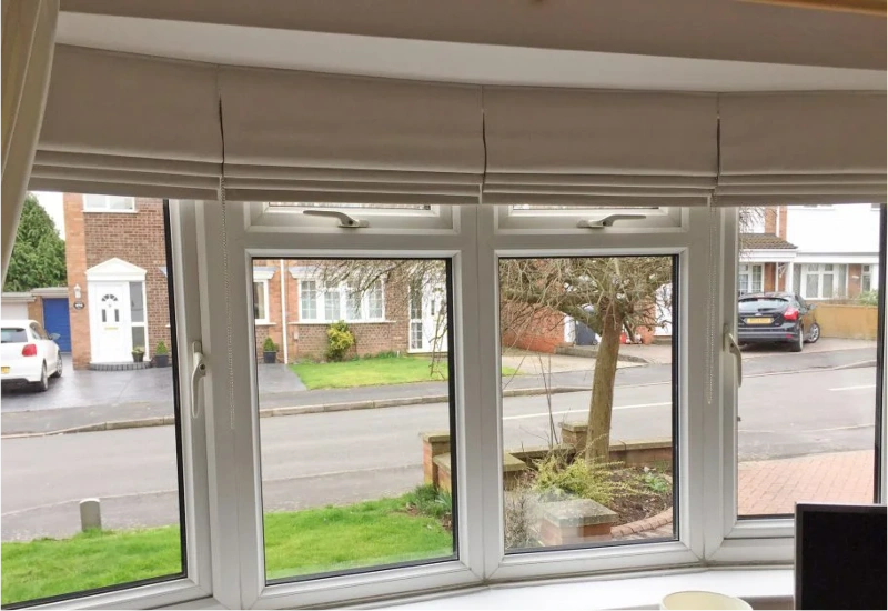 Finished Roman Blinds Project
