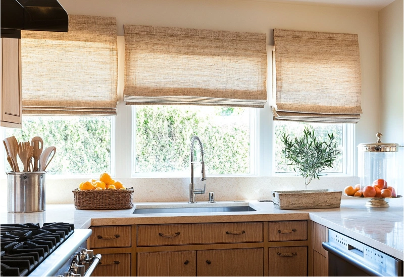 Kitchen blinds project completion