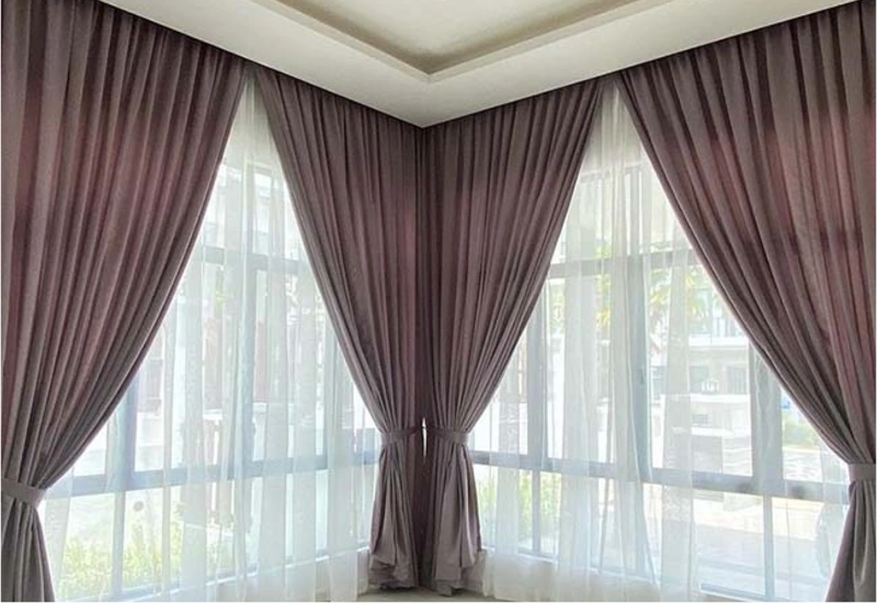 Elegant Eyelet Curtains Dubai