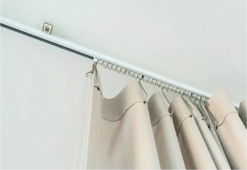 Custom Curtain Rail Tracks Installation