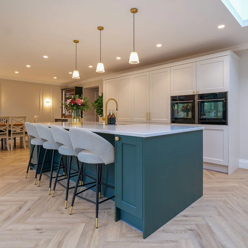 Kitchen cabinet renovation work
