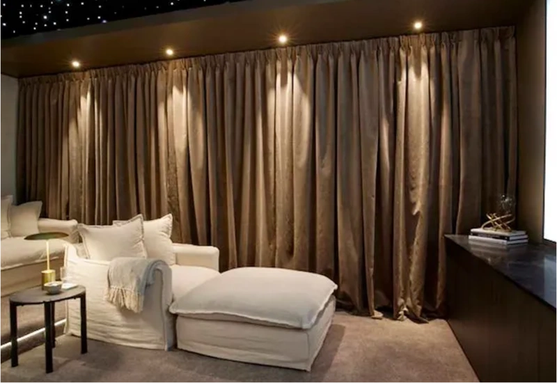 Custom Velvet Curtain Project