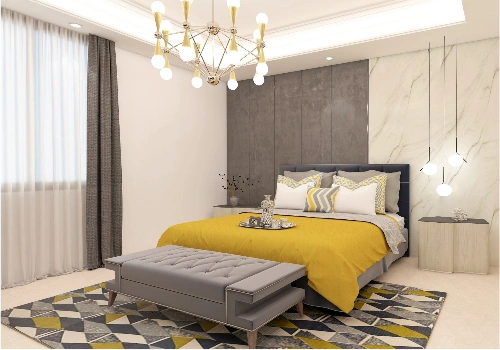 Personalized bedroom design Dubai