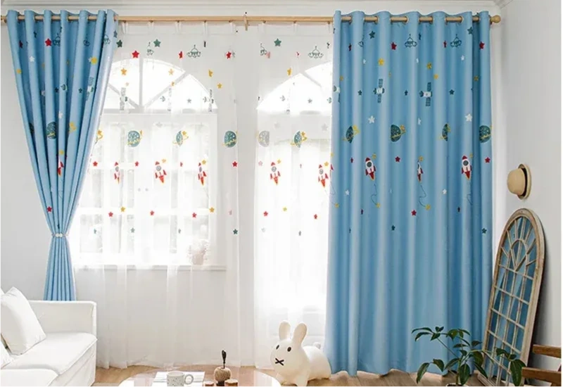 Cute-Themed Curtains for Kids in Dubai