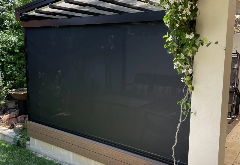 Outdoor blinds fitted Dubai
