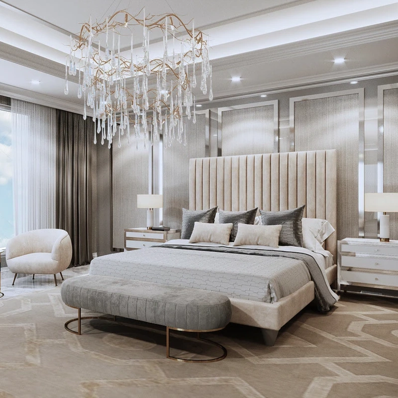 Stylish bedroom upgrade Dubai