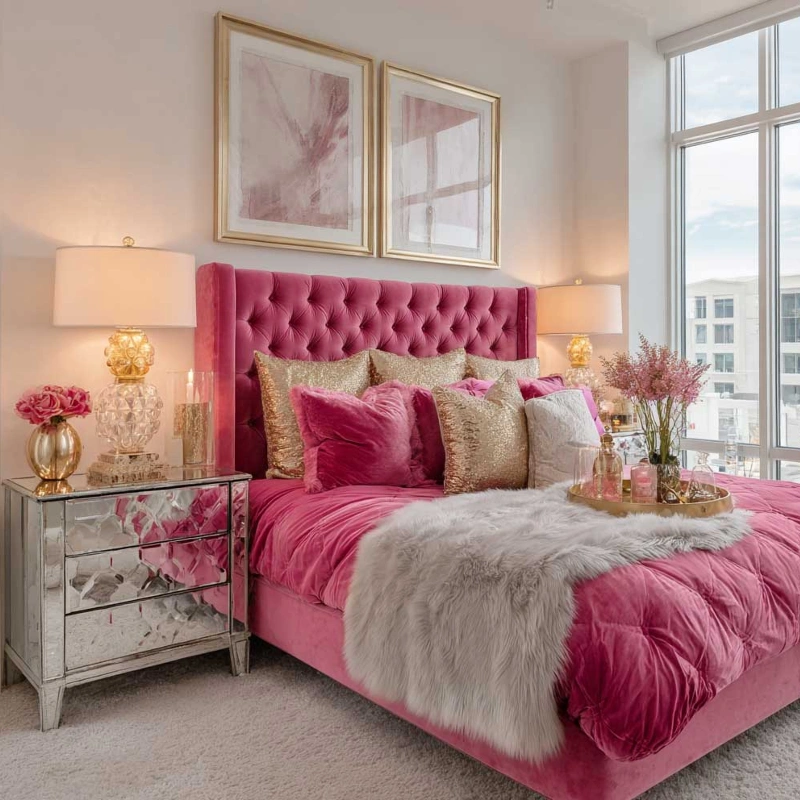 Elegant bedroom renovation makeover