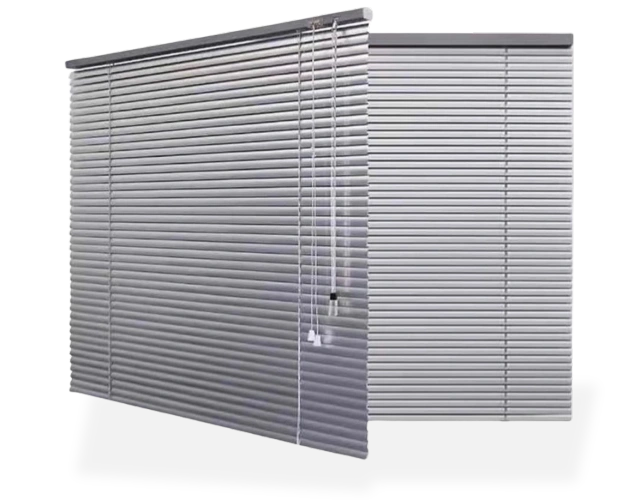 Duplex blinds in modern interior