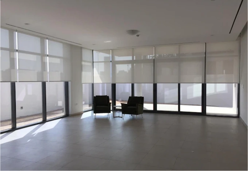 Elegant blinds installation work