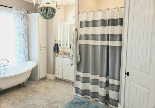 Bathroom shower curtains Dubai