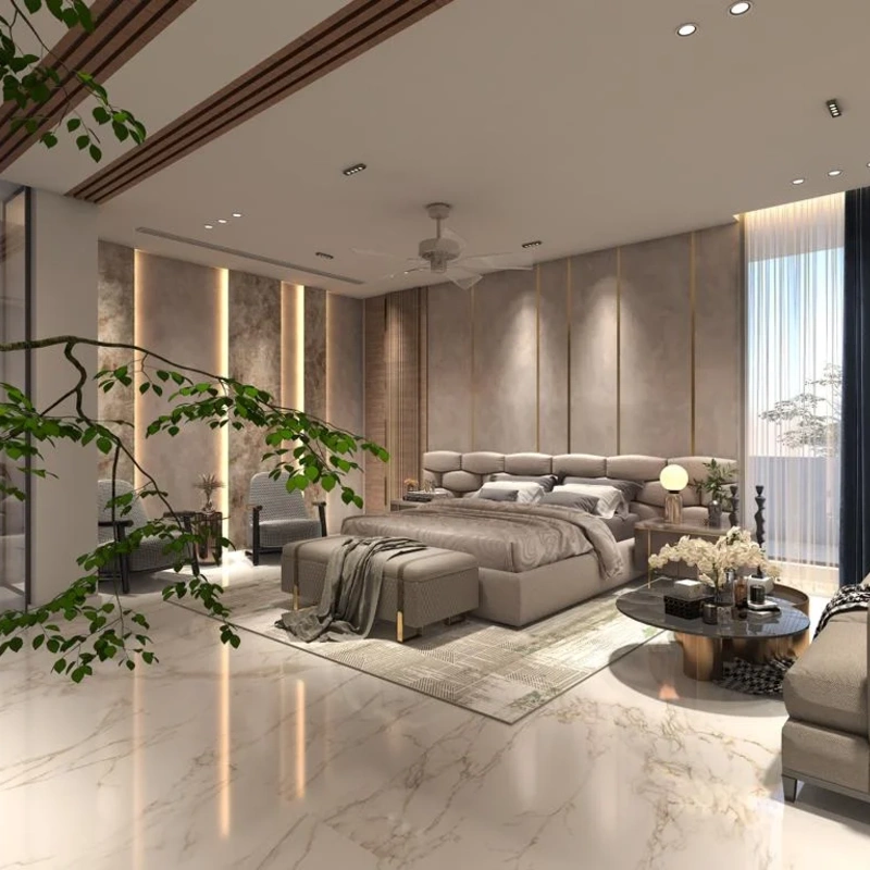 Elegant bedroom makeover Dubai