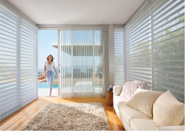 Soft fabric vertical blinds