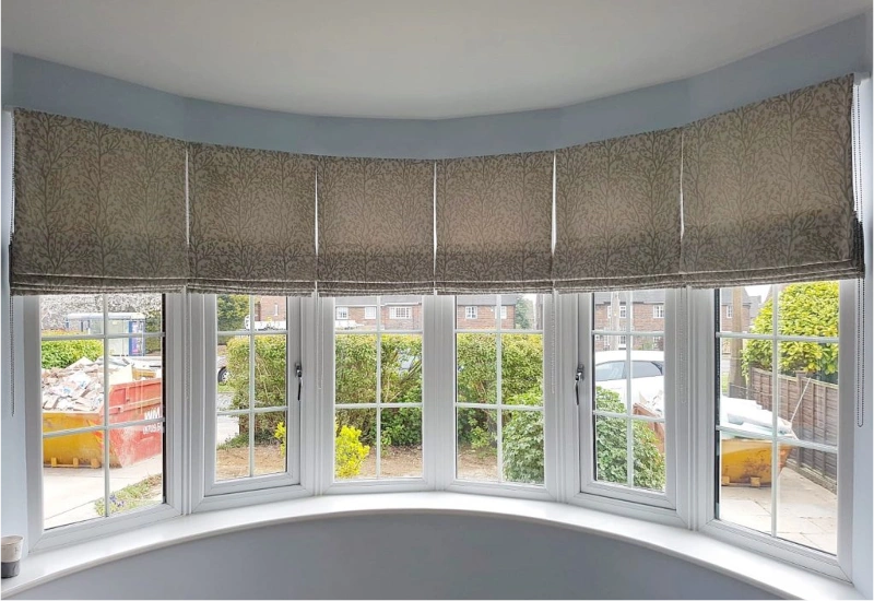 Neat Roman Blinds Layout