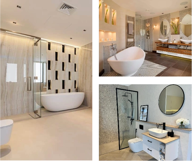 Long-lasting bathroom flooring Dubai