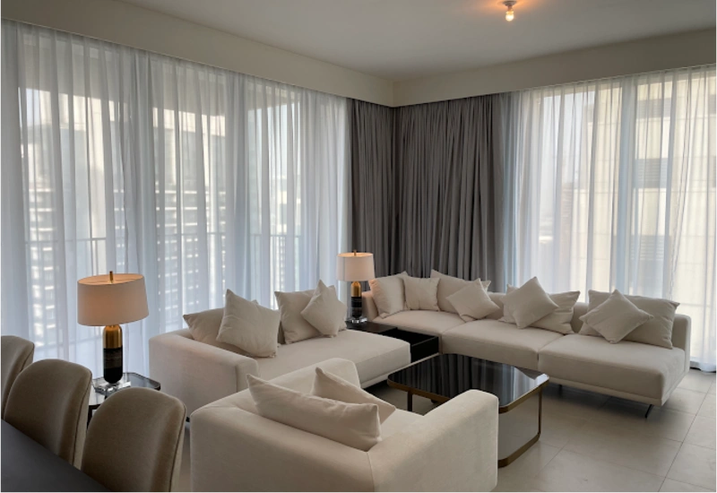 high quality curtains Dubai interiors