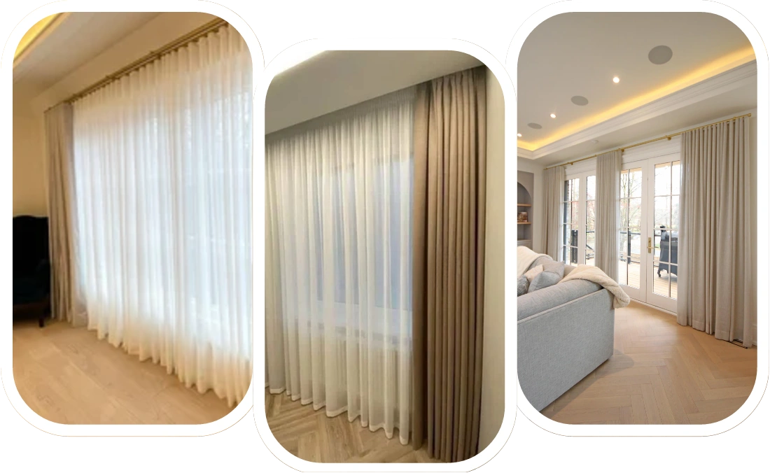 High-quality hotel curtains in Dubai