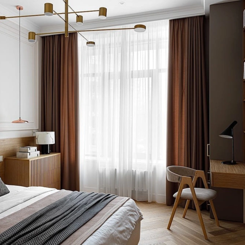 Hotel Silk Curtains