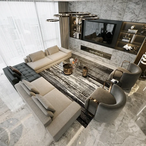 Interior structural changes in Dubai