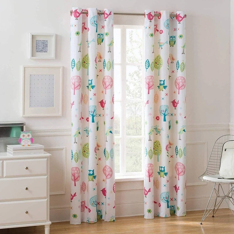 Kids' Room Silk Curtains