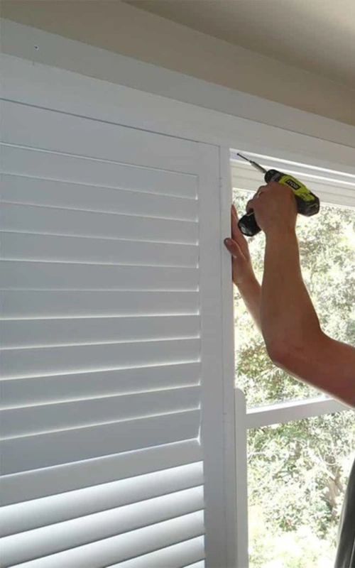 Professional kitchen blinds fitting