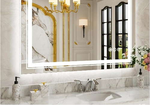 LED bathroom mirror lighting