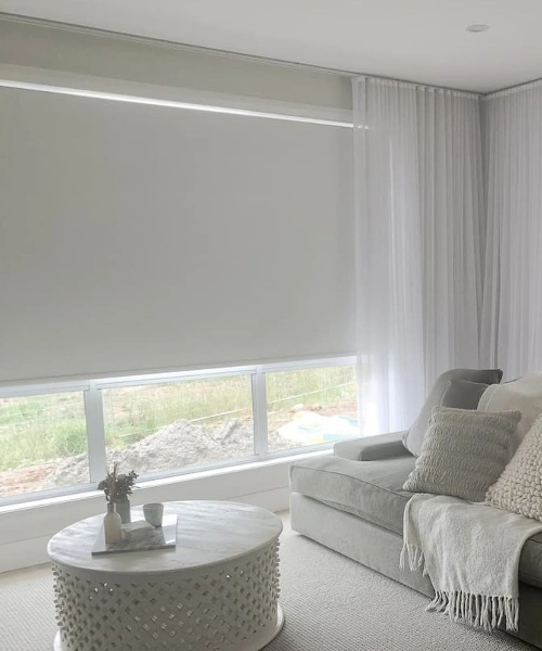 Living Room Blackout Blinds Dubai