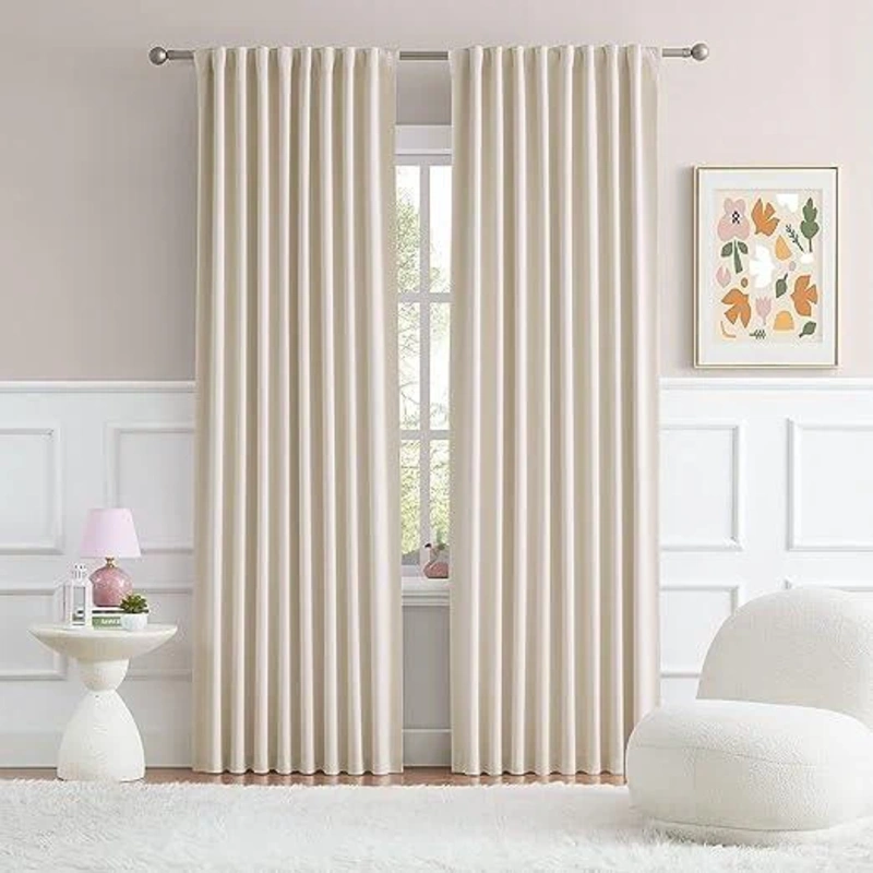 Living Room Eyelet Curtains Dubai