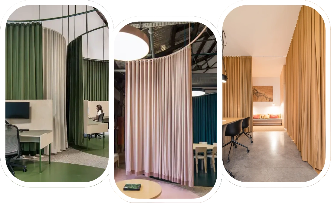 premium office curtains Dubai