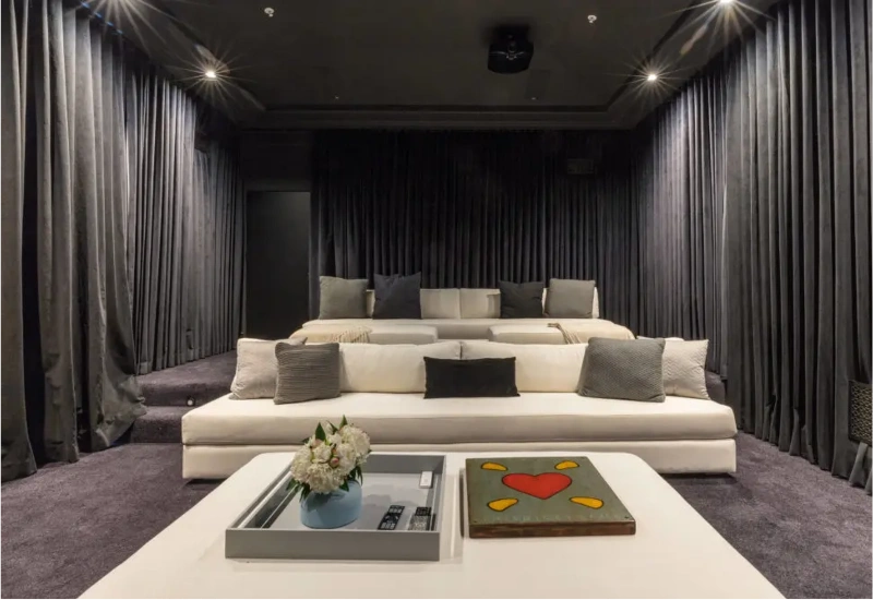 Luxury curtain project finish