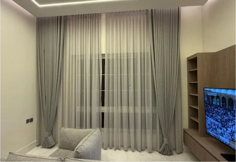 minimalist sheer curtain design